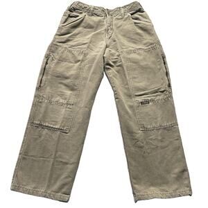 Vintage Hydraulic Cargo Pants Size 32 Beige Baggy